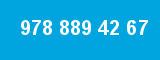978 889 42 67